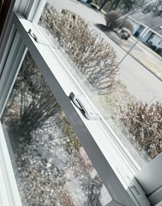 Streak-free window cleaning in a Connecticut home